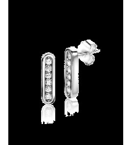 Zinzi zlv. oorknoppen staafje met zirconia&#39;s - 3220281