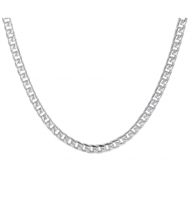 Zillver collier 4 mm VK gourmet 50 cm - 3200849