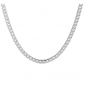 Zillver collier 4 mm VK gourmet 50 cm - 3200849