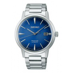 Seiko Presage heren automatic ss bracelet blauw 50m wr - 3223842