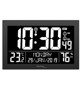 Technoline WS 8017 RC digitaal 225x143x24 mm zwart - 3220247