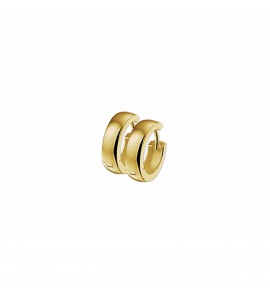 Goud klap-oorringen bol 4 mm 15 mm - 3211219