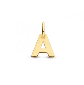 Goud letter hanger A - 3210267