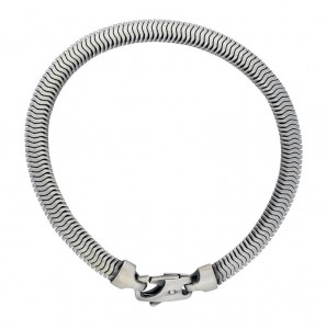 Zilv. armband RH 6,4 mm slang 21 cm - 3202263