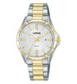 Lorus dames bicolour bracelet wit 100m wr - 3220249