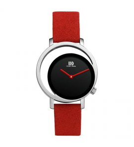 Danish Design Pico rood leer 3 atm. - 3221616