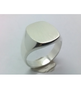 Zilver herenring stomphoek 16.5x13.5 mm mt. 20¼ - 3222346