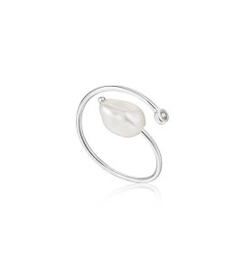Ania Haie Pearl Twist Ring S - 3201547