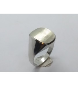 Zilver herenring stomphoek 16x13 mm mt. 21 - 3222349