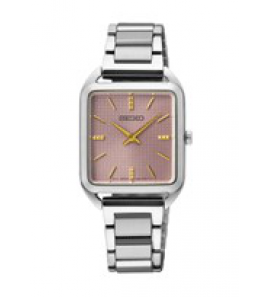Seiko dames staal bracelet roze 50m wr - 3222689