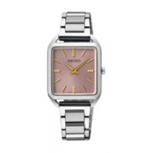 Seiko dames staal bracelet roze 50m wr - 3222689