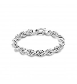 Zilver RH koord armband 8 mm 19 cm - 3223681