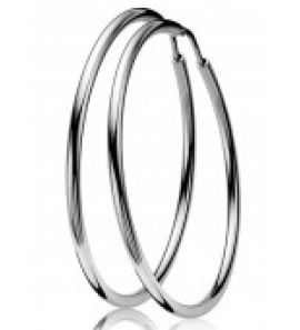 ZINZI zlv. creolen 45x2 mm - 3110545