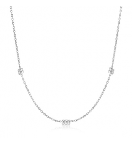 Ania Haie Twist Chain Nacklace M Silver 40-45 cm - 3222953