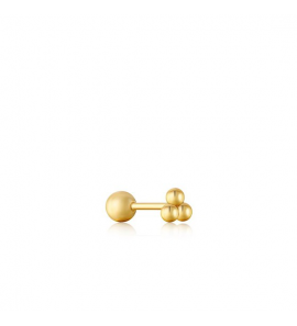 Ania Haie Tripele B. Barbell Single Ear S Gold - 3220173