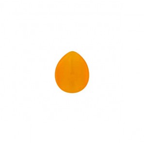 MY iMenso Goccy (15mm) insignia Cat's Eye "saffron" cabochon (glass/comp) - 3200811
