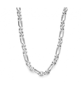 Zilver RH anker collier 3/1 6.7 mm 45 cm - 3210976