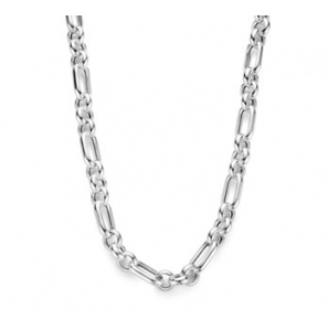 Zilver RH anker collier 3/1 6.7 mm 45 cm - 3210976