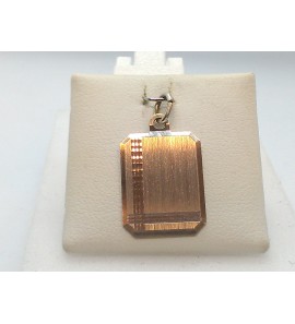 Zilver graveerplaat 14x18mm - 3130590