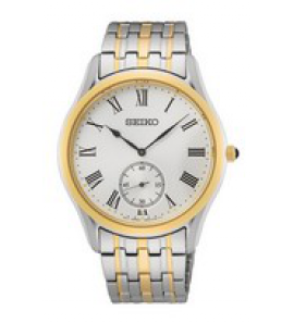 Seiko heren bicolour bracelet wit 50m wr - 3220209