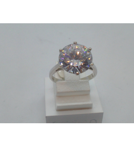 Zilver dames ring met zirkonia - 3112582