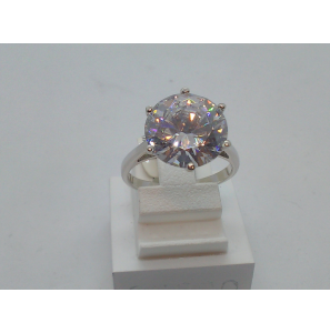 Zilver dames ring met zirkonia - 3112582