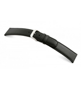 Happel Lederband Phoenix 22 mm XL zwart glad - 3200833