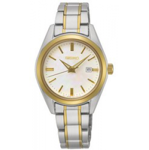 Seiko dames new link bicolour bracelet zilver 100m wd - 3200279