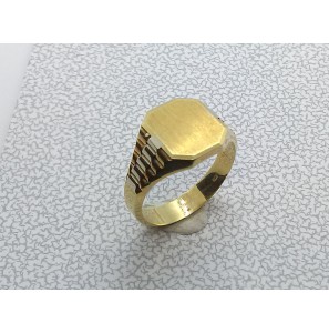 Goud heren "President" bicol. achtkant mt. 19¾ - 3223598