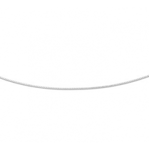 Wit goud venetiaans colier 0.6 mm 42 cm - 3191882