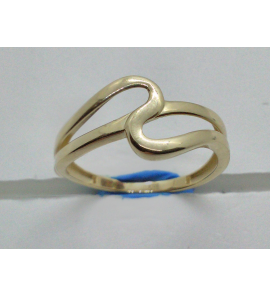 Goud dames ring fantasie open lus mt. 18 - 3210568