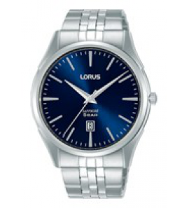Lorus heren bracelet blauw saffier 50m wr - 3210616