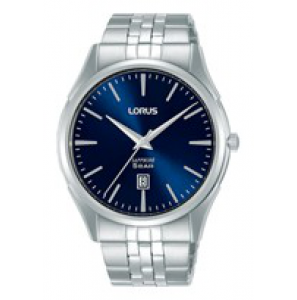 Lorus heren bracelet blauw saffier 50m wr - 3210616