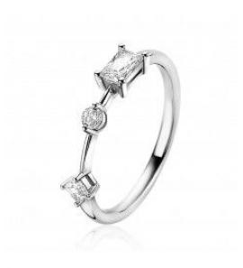 ZINZI zilv. ring mt. 56 - 3200591