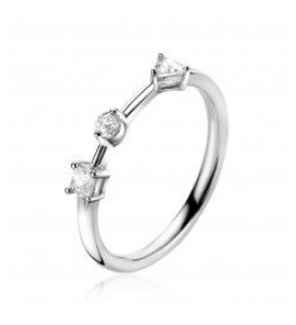 ZINZI zilv. ring mt. 54 - 3200590