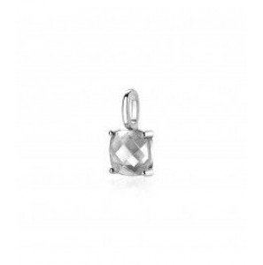 Zinzi zlv. hanger vierkante vorm zirconia - 3200610