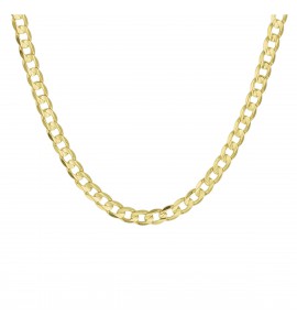 Goud colier gourmet 5.3 mm 55 cm - 3220413
