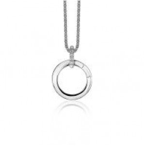 ZINZI zilv. sluitring zirc. voor kleine hangertjes 21.5 mm - 3200621