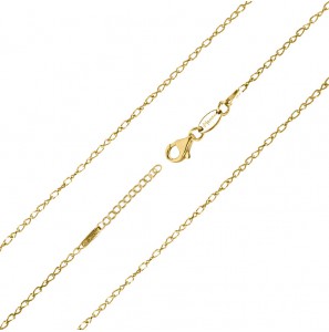 MY iMenso necklace "forzatina diam" 42+5 cm 925/goldp. - 3220731