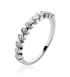 ZINZI zlv.ring s-zetting zirconia&#39;s mt. 54 - 3210734