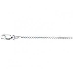 Zilver anker collier 1.2 mm 41-45 cm - 3210279