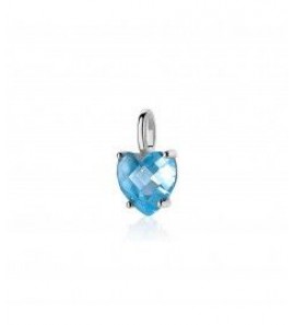 ZINZI zlv. hanger ronde vorm turquoise - 3200677