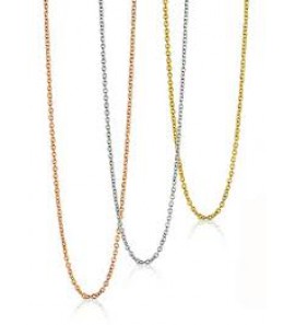 ZINZI zlv. anker collier 1.4 mm 80 cm - 3200691
