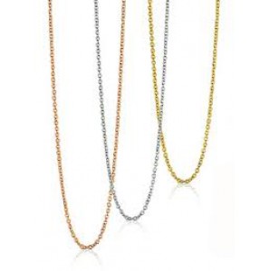 ZINZI zlv. anker collier 1.4 mm 80 cm - 3200691