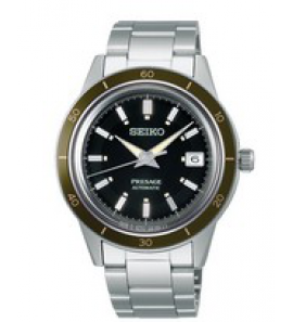 Seiko Presage heren automaat ss bracelet groen 50m - 3210883