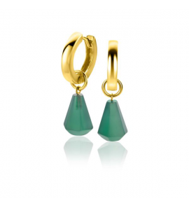 ZINZI zlv. creoolhangers pegel groen gg.verg. - 3222987