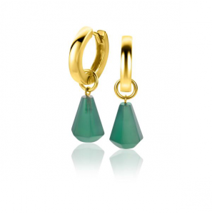 ZINZI zlv. creoolhangers pegel groen gg.verg. - 3222987