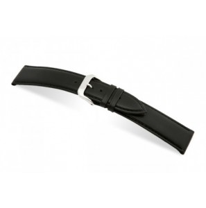 Happel Lederband Arezzo 30 mm zwart, glad - 3210014