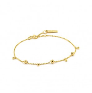 Ania Haie Modern Drop Balls Bracelet M GP - 3192741