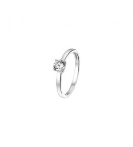 Zilveren ring RH met zirconia maat 17¼ - 3170653
